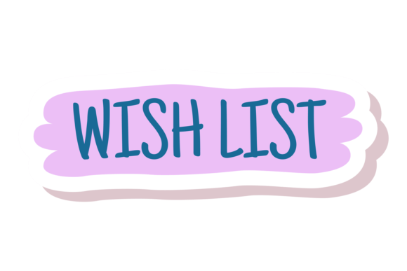 Download Wish List Sticker. Cute Planner Color La - Cute planner Collection