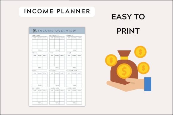 Download Income Tracker Planner Premium - Income Collection
