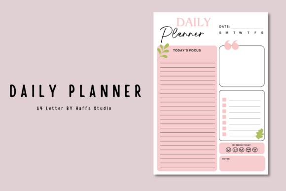 Download Canva Daily Planner Template - Canva daily planner Collection