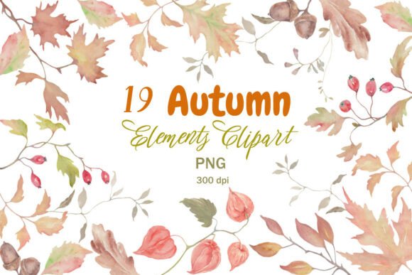 Download Autumn Watercolor Clipart - Premium Resources