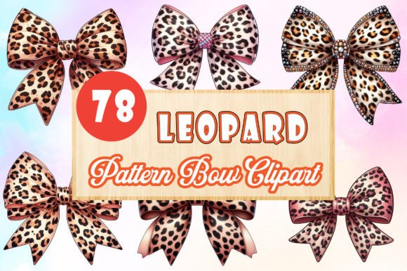 Download Leopard Pattern Bow, Clipart PNG - Pattern Collection
